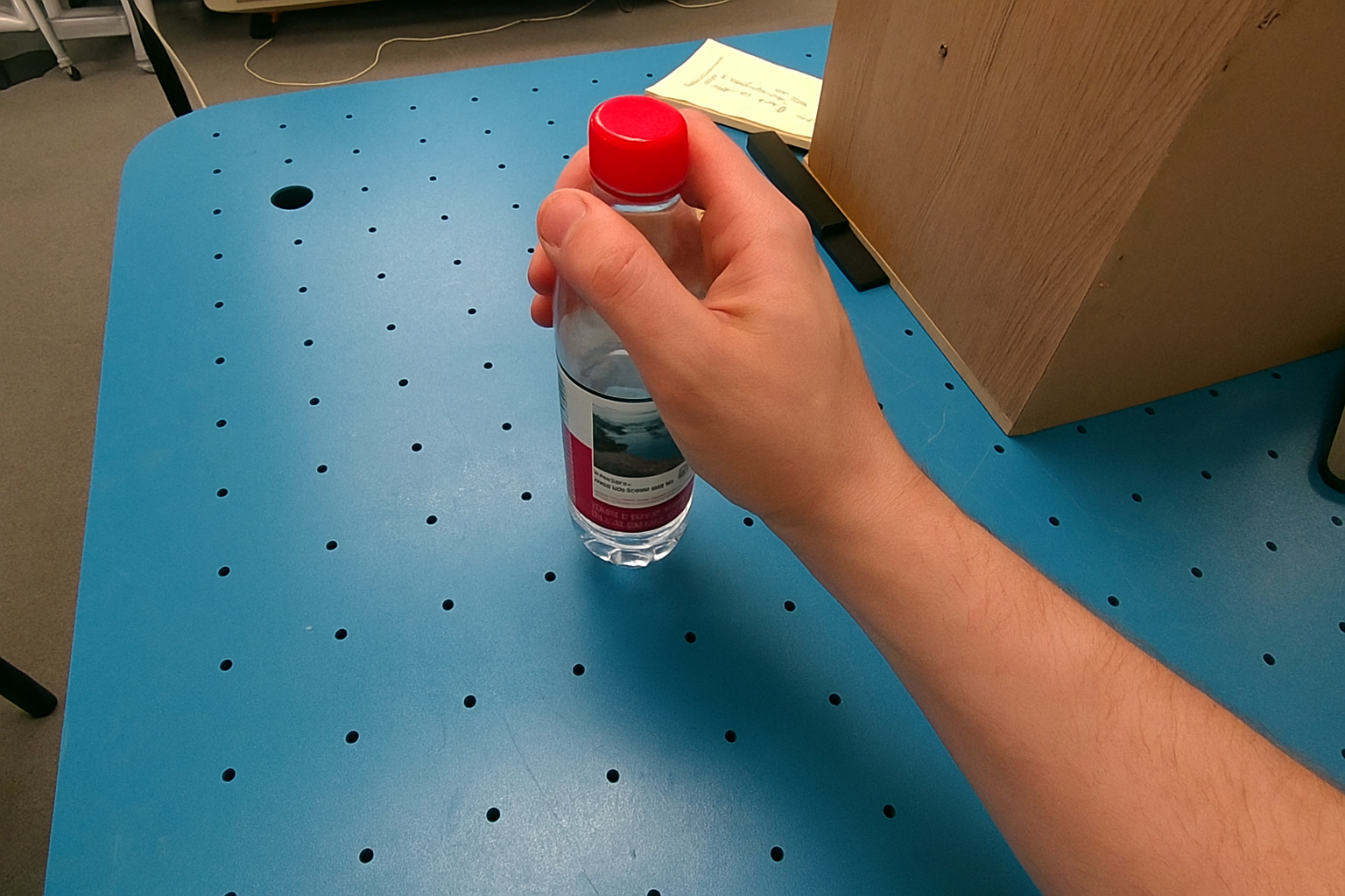 Generated grasp for Mineral Water Bottle